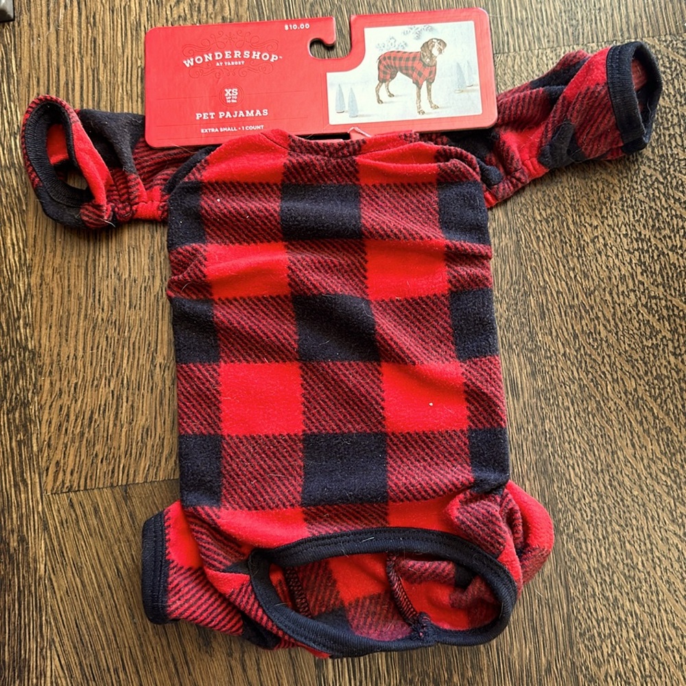 Wondershop Pet Pajamas NWT